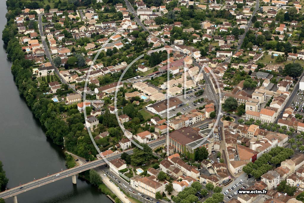 Photo arienne de Villeneuve-sur-Lot (Centre)