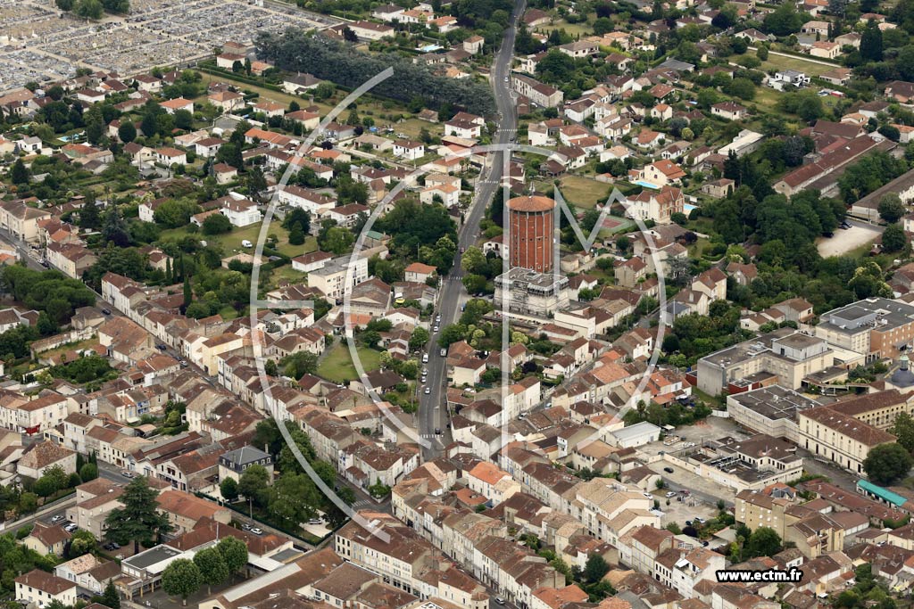 Photo arienne de Villeneuve-sur-Lot (Centre)