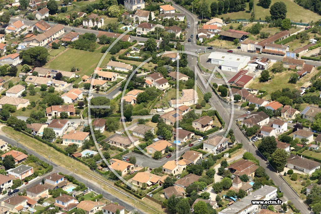 Photo arienne de Villeneuve-sur-Lot (Cornudelle)