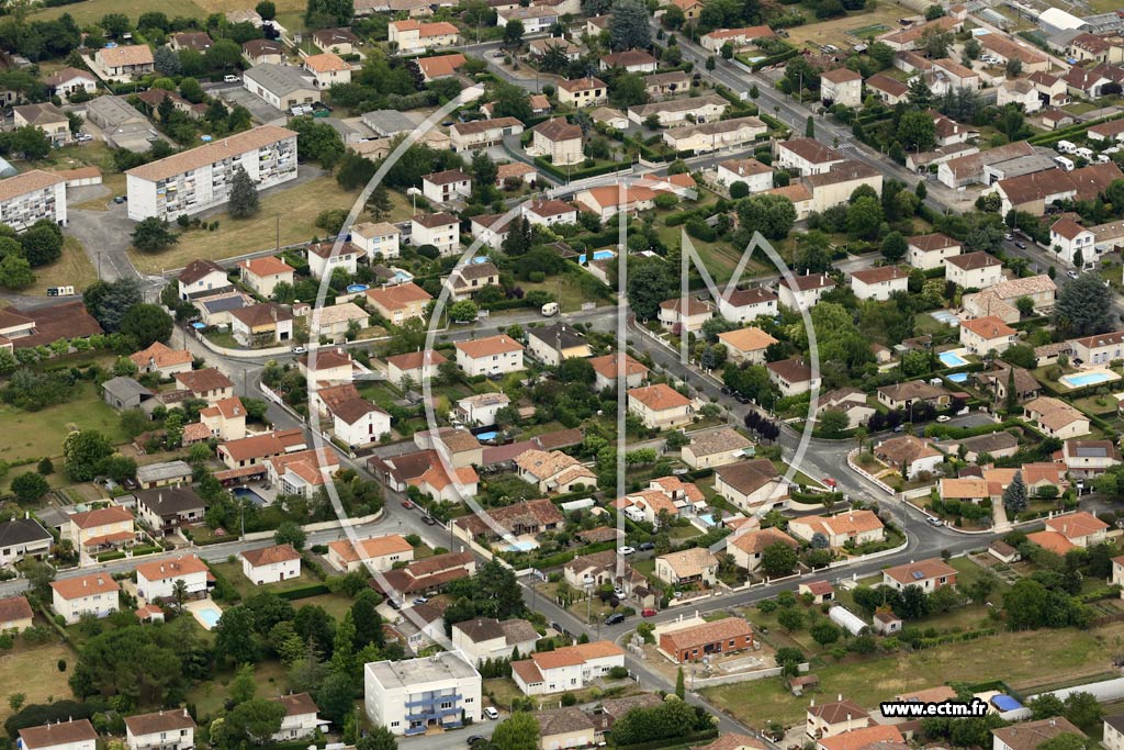 Photo arienne de Villeneuve-sur-Lot (Cournil)