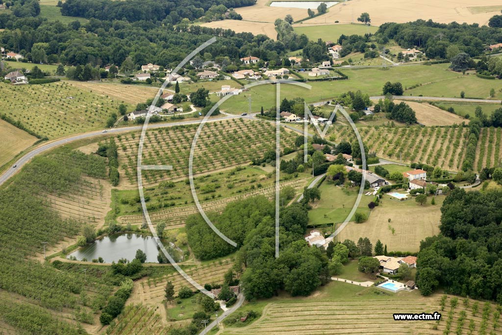 Photo arienne de Villeneuve-sur-Lot (Favau)