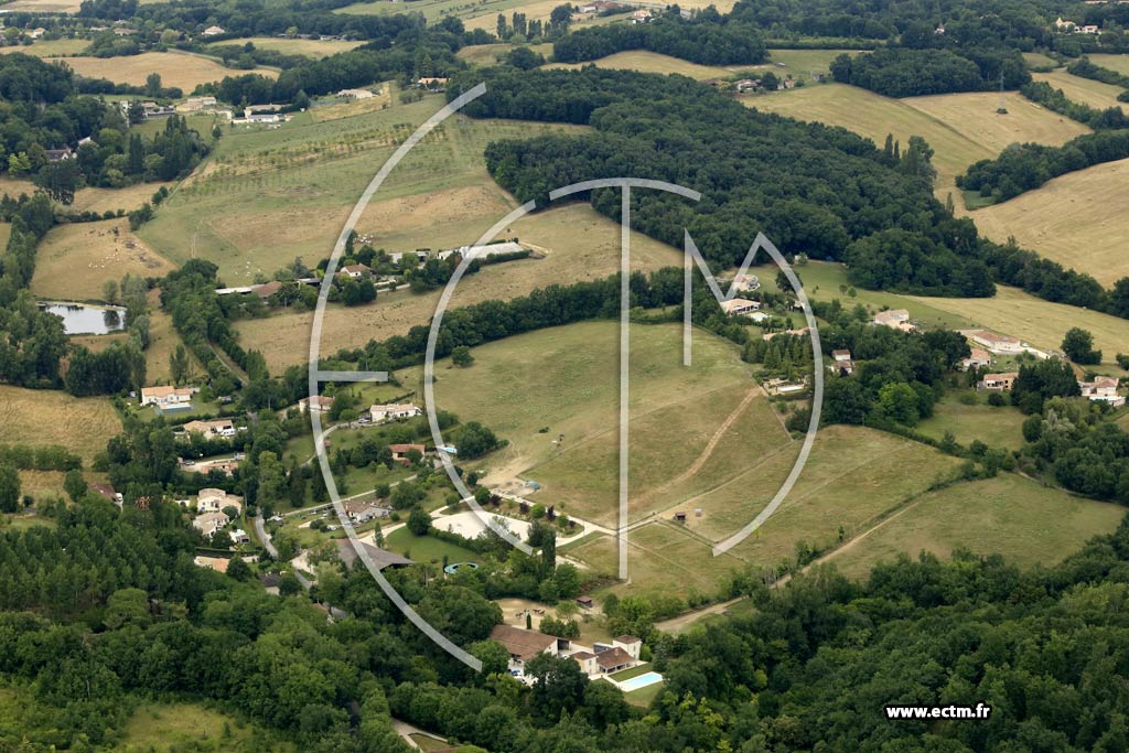 Photo arienne de Villeneuve-sur-Lot (Fourni Bas)