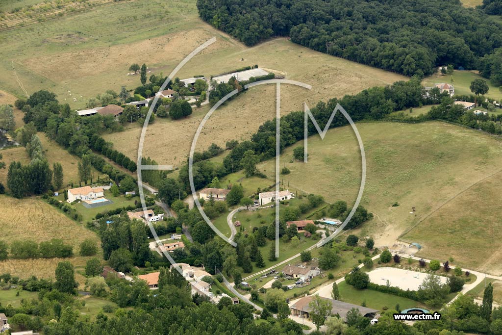 Photo arienne de Villeneuve-sur-Lot (Fourni Bas)