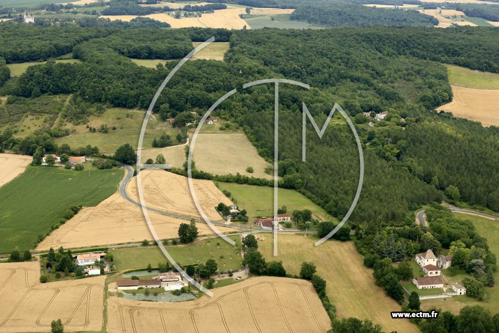 Photo arienne de Villeneuve-sur-Lot (Lasbouygues - Petit Trmons)