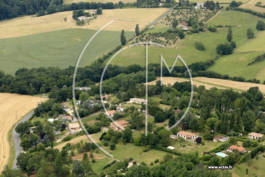 Photo arienne de Villeneuve-sur-Lot (Laspitat)