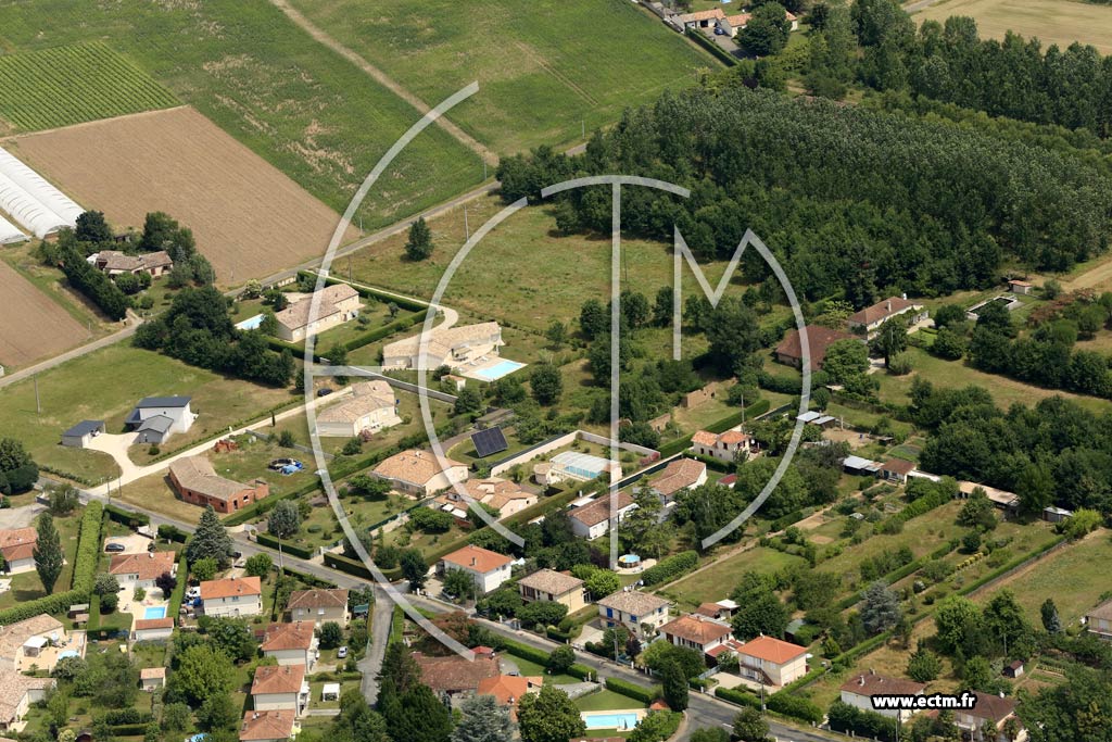 Photo arienne de Villeneuve-sur-Lot (le Tiers)