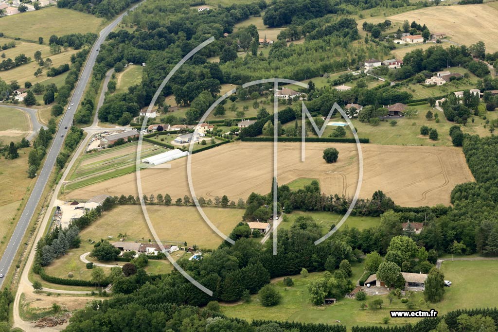 Photo arienne de Villeneuve-sur-Lot (Mnautous)