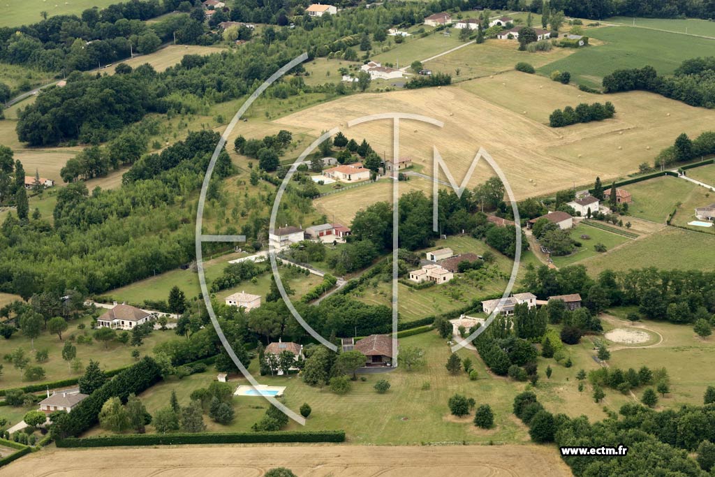 Photo arienne de Villeneuve-sur-Lot (Mnautous)