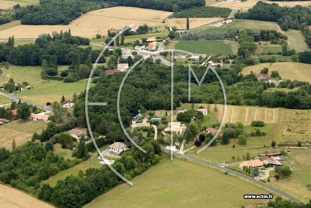 Photo arienne de Villeneuve-sur-Lot (Mondou)