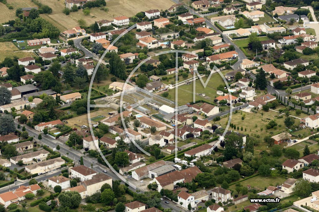 Photo arienne de Villeneuve-sur-Lot (Monplaisir)