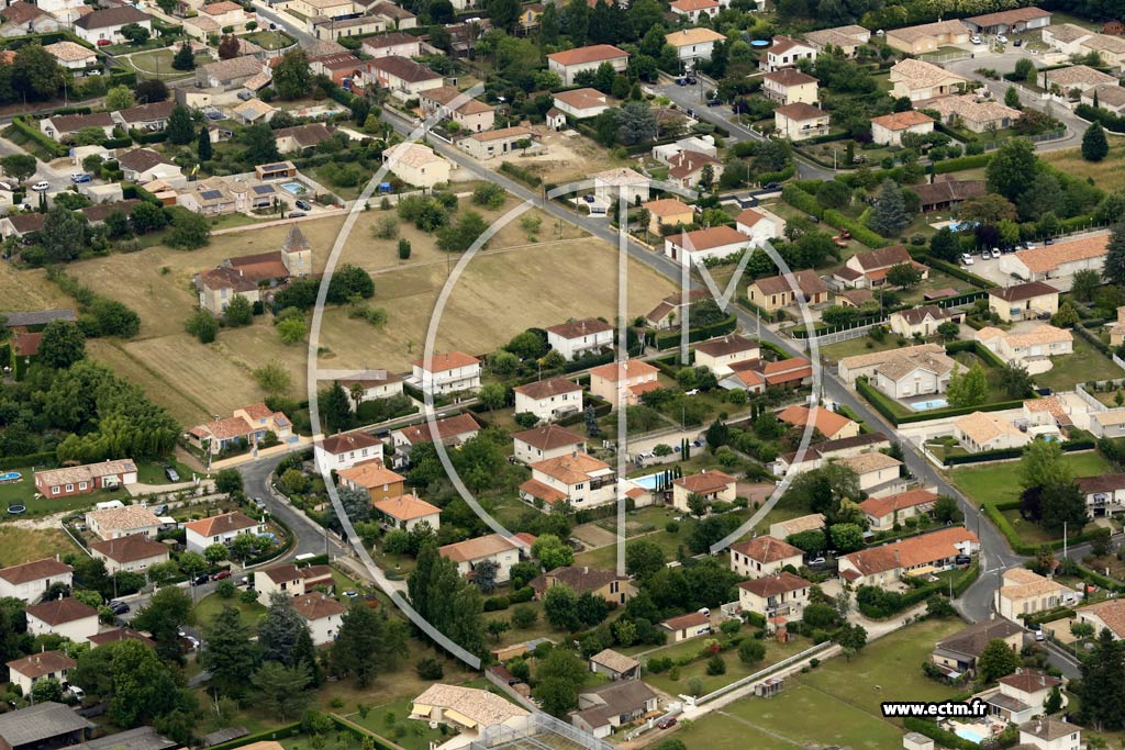 Photo arienne de Villeneuve-sur-Lot (Monplaisir)
