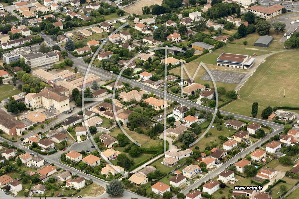 Photo arienne de Villeneuve-sur-Lot (Pountous)