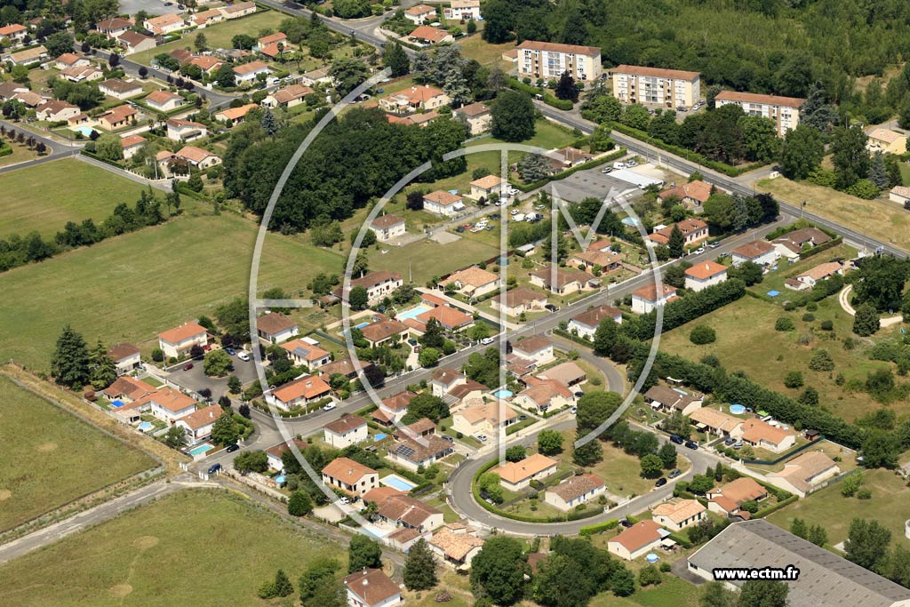Photo arienne de Villeneuve-sur-Lot (Virebeau)