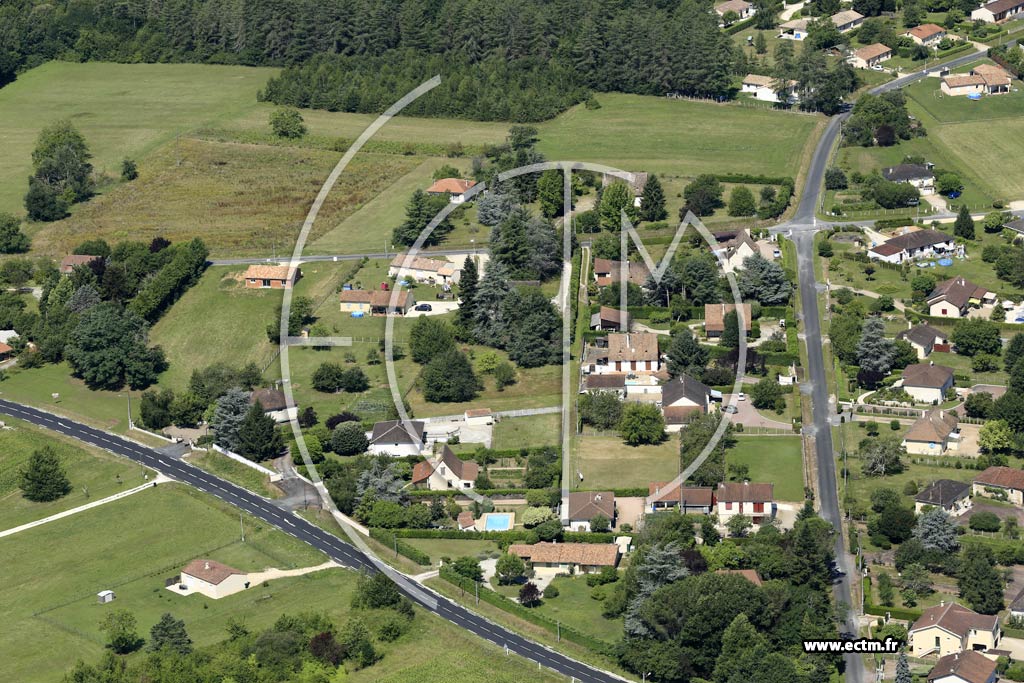 Photo arienne de Annesse-et-Beaulieu