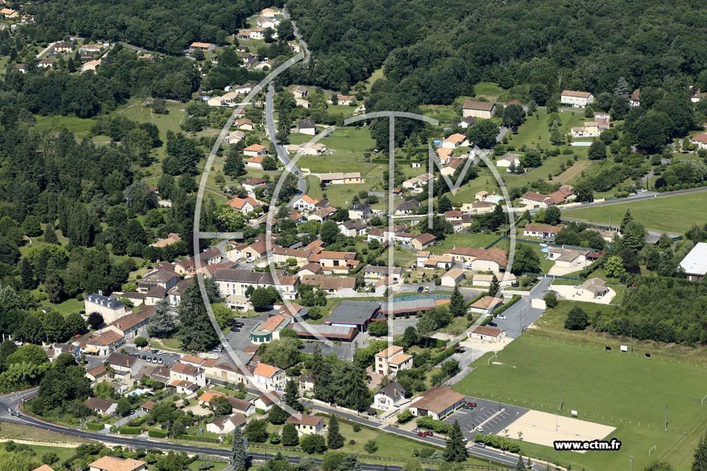 Photo arienne de Annesse-et-Beaulieu