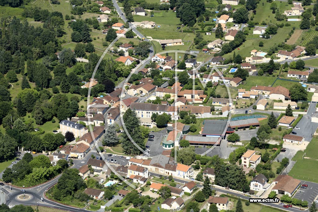 Photo arienne de Annesse-et-Beaulieu