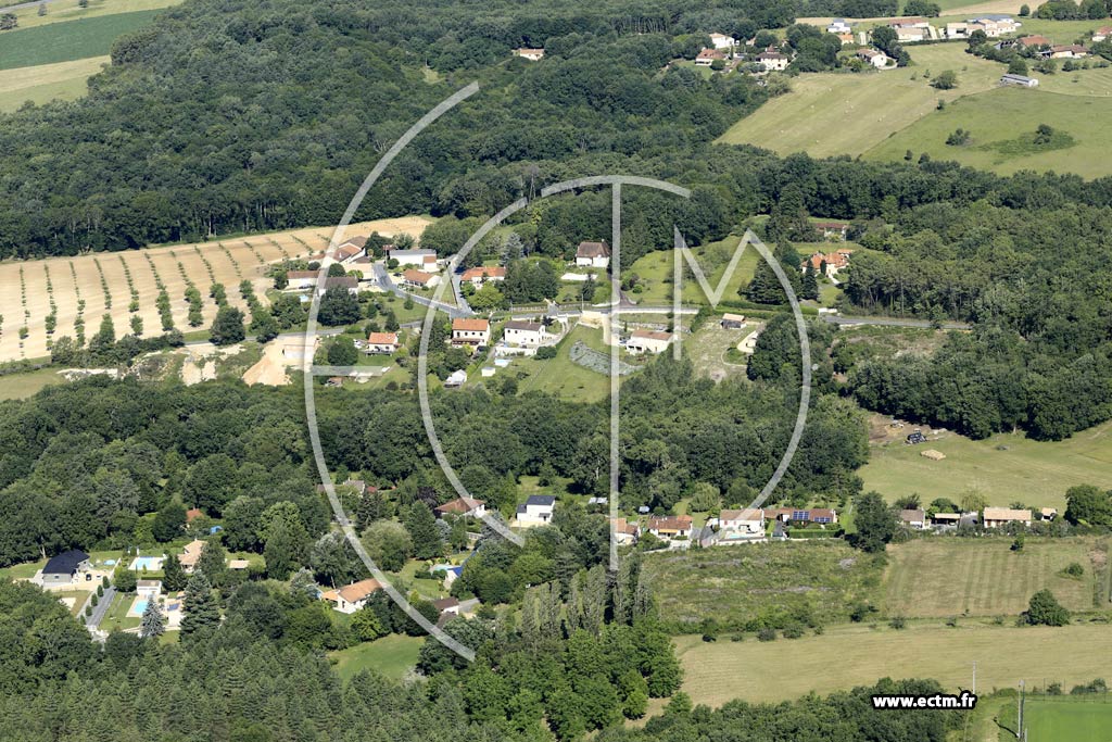 Photo arienne de Boulazac (Atur)