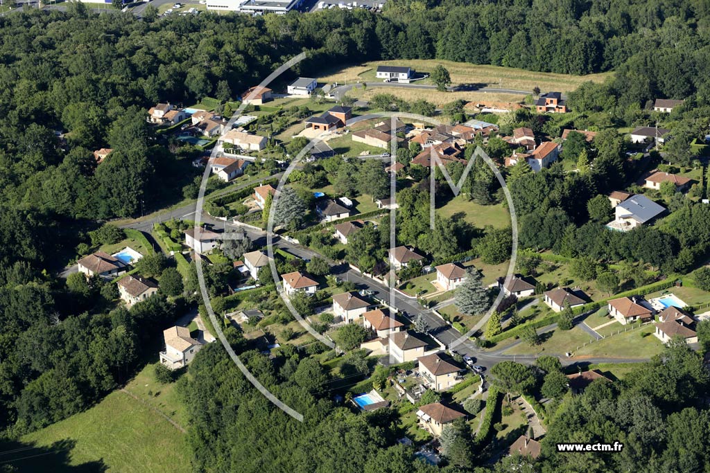 Photo arienne de Boulazac (Bonabeau)