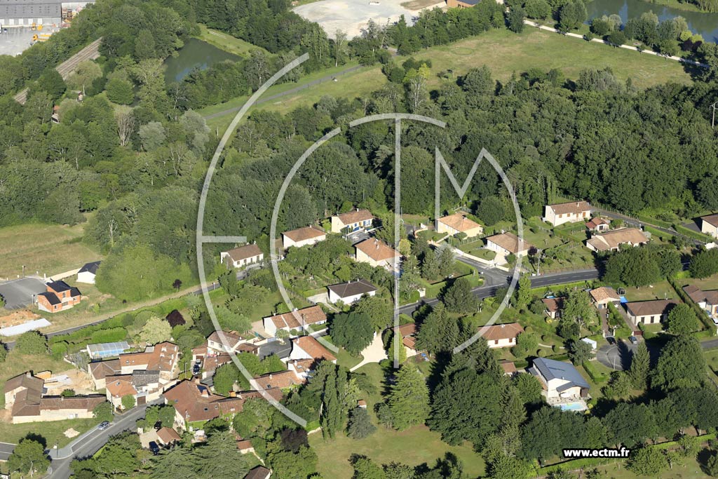 Photo arienne de Boulazac (Bonabeau)