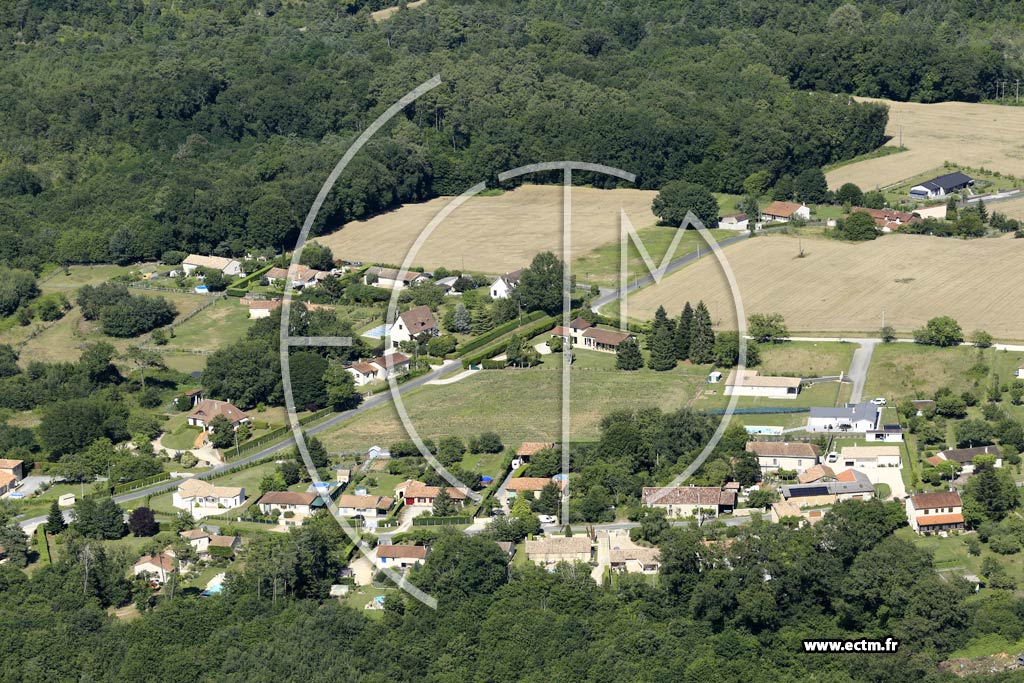 Photo arienne de Boulazac (le Portail de Singlou)
