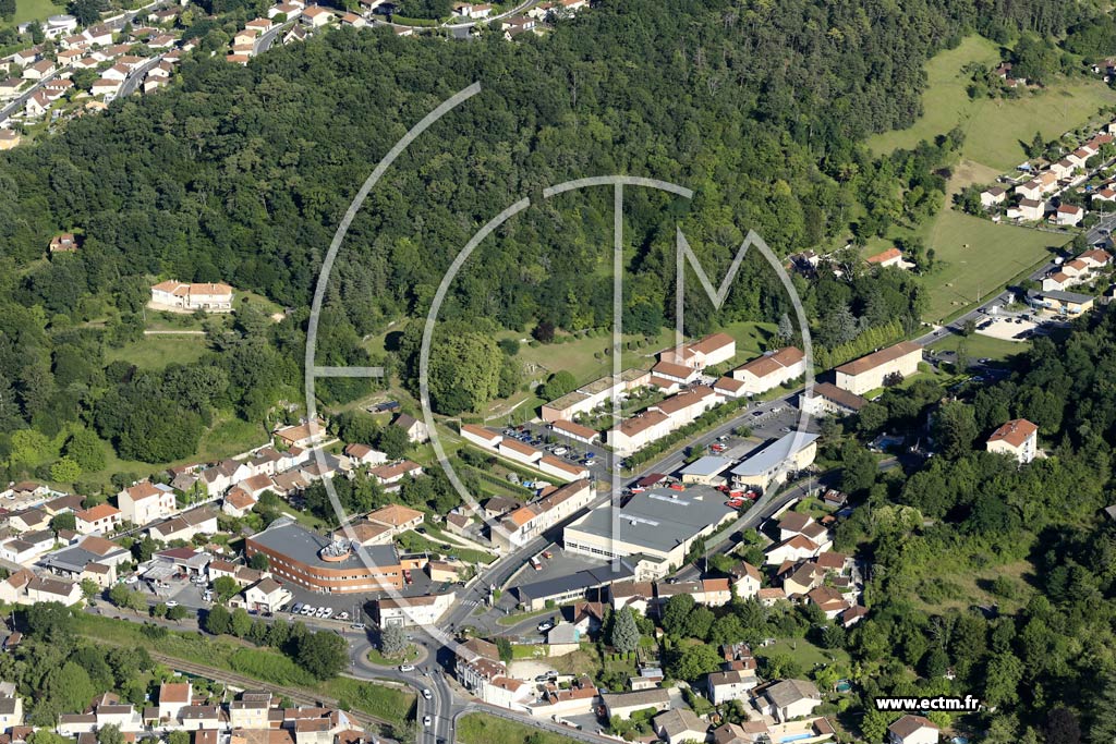 Photo arienne de Boulazac (le Terme Rouge)