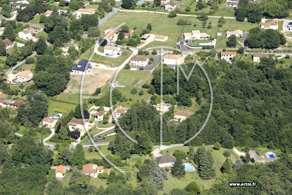 Photo arienne de Champcevinel (Jarijoux)