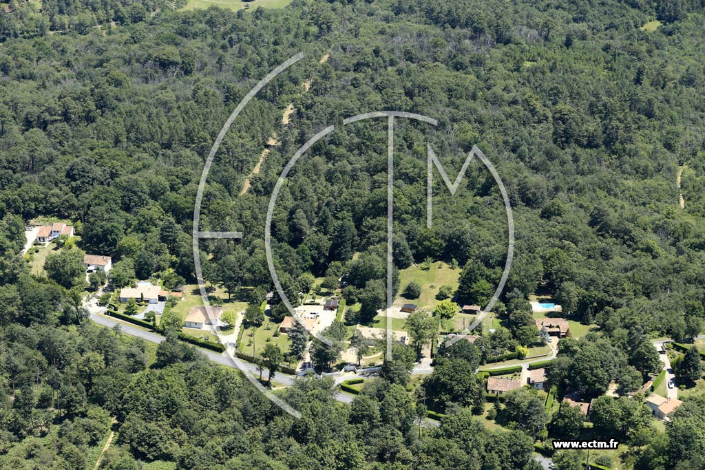 Photo arienne de Chancelade (la Fort)