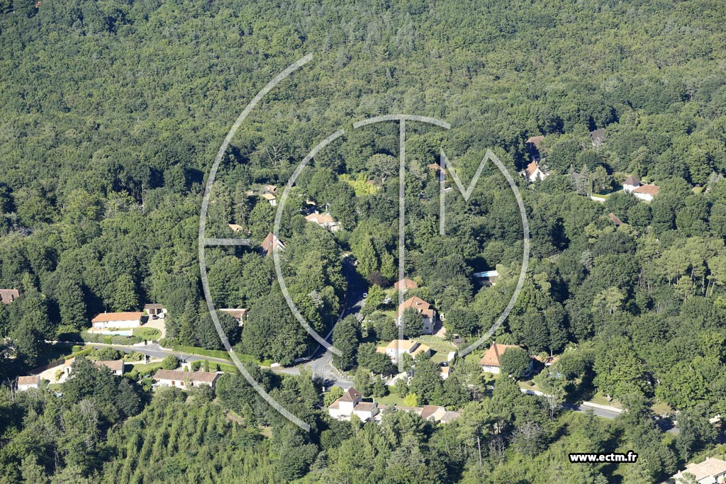Photo arienne de Chancelade (les Bois de Chancelade Ouest)