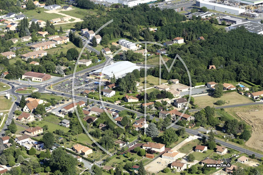 Photo arienne de Chancelade (les Garennes)