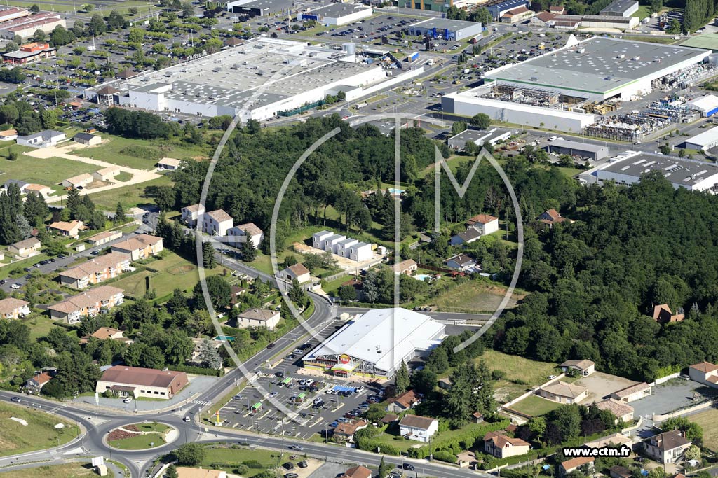 Photo arienne de Chancelade (les Garennes)