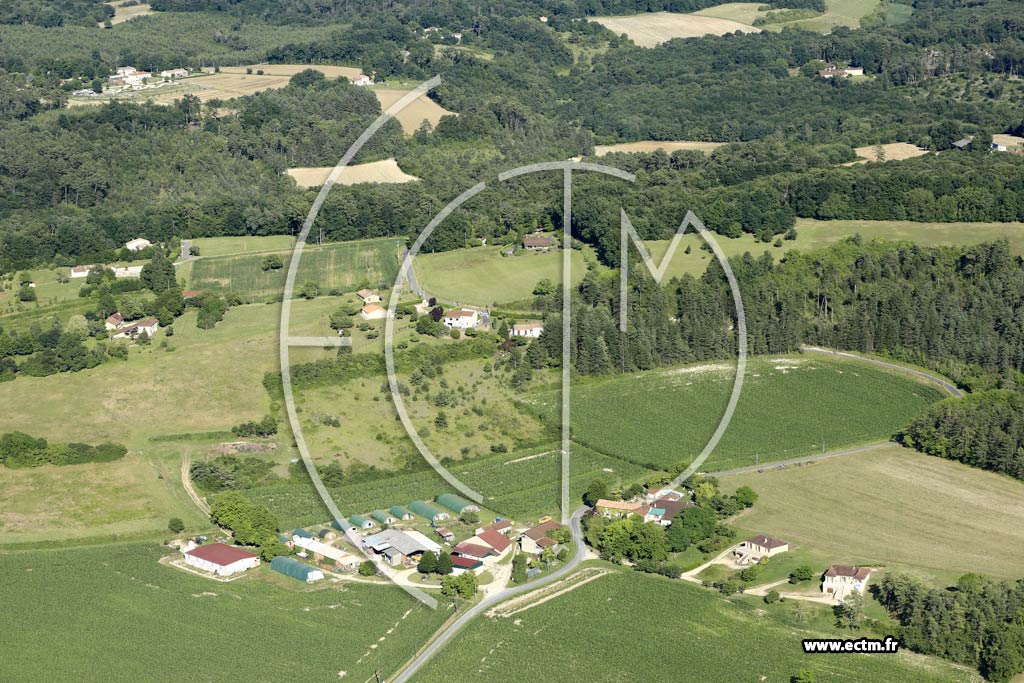 Photo arienne de Chteau-l'vque (la Bayolle)