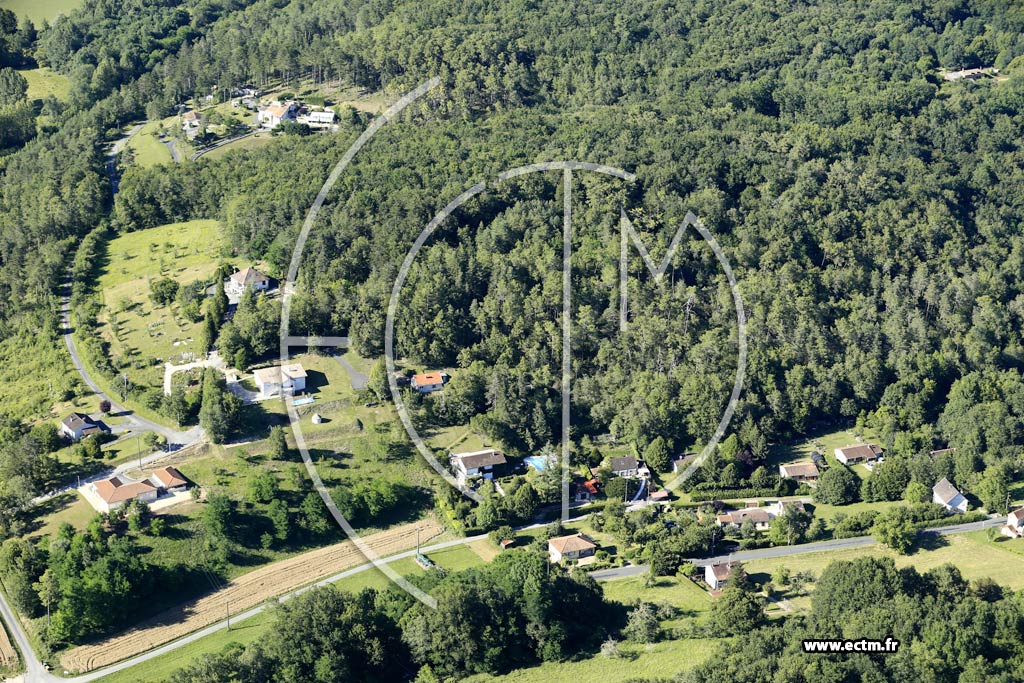 Photo arienne de Chteau-l'vque (le Godet)