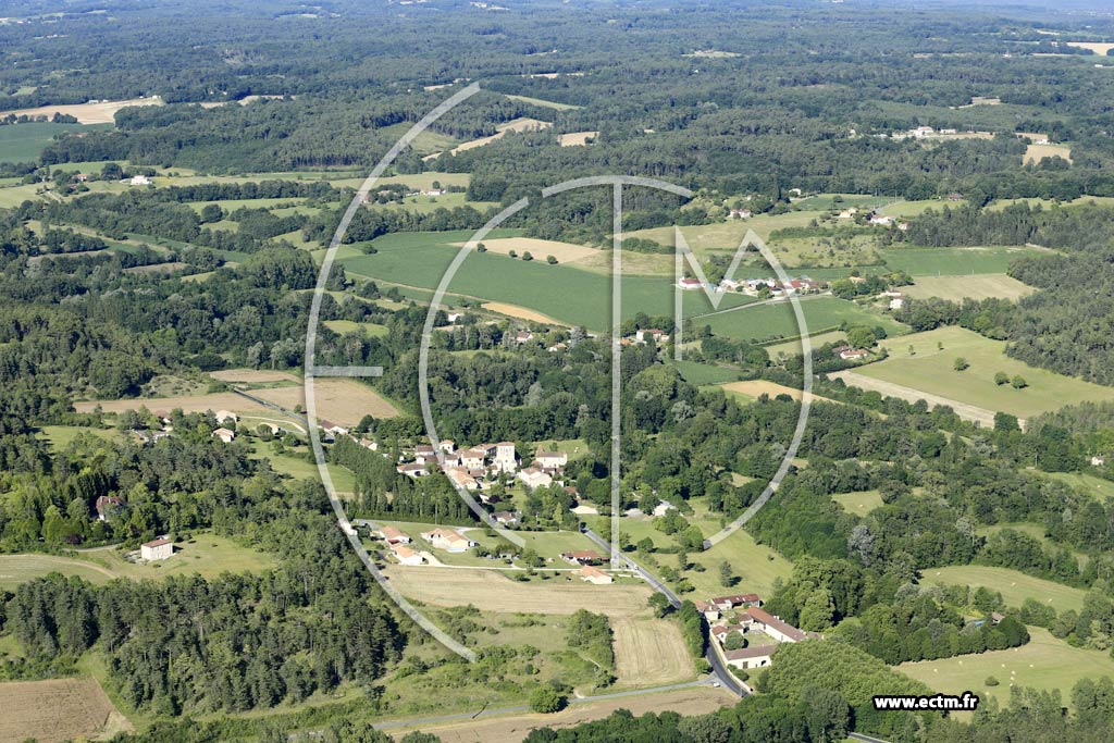 Photo arienne de Chteau-l'vque (Preyssac)