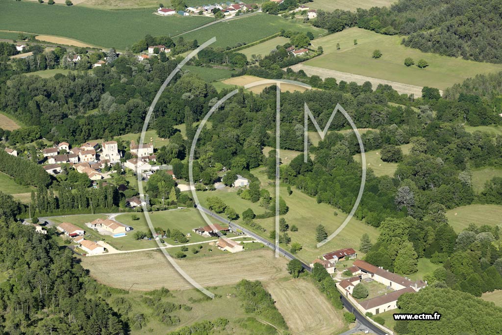 Photo arienne de Chteau-l'vque (Preyssac)