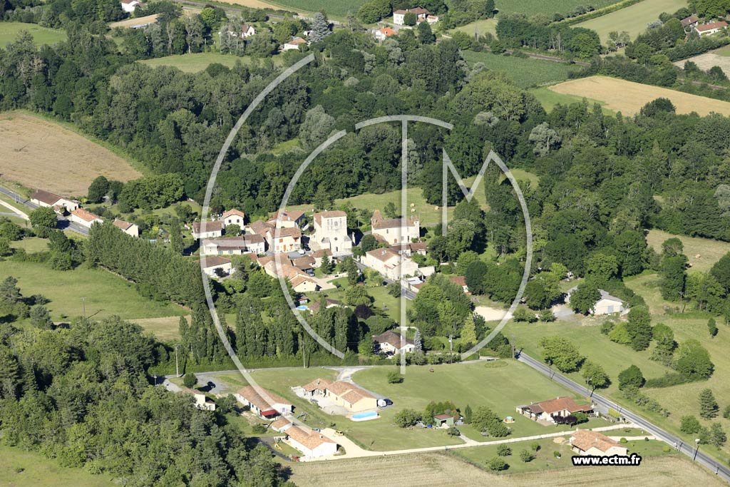Photo arienne de Chteau-l'vque (Preyssac)