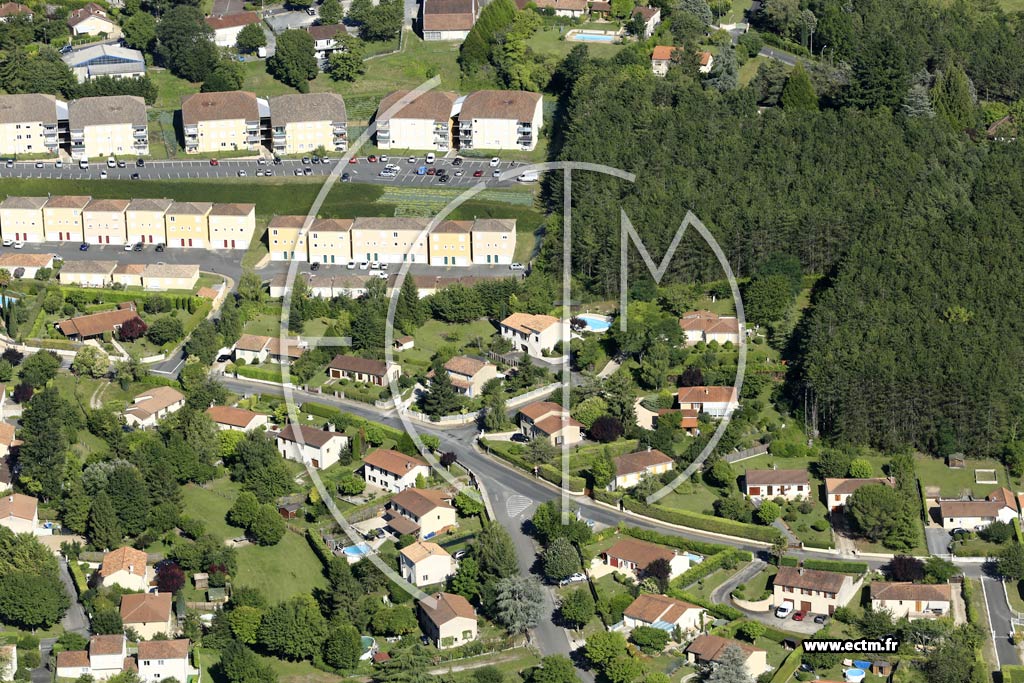 Photo arienne de Coulounieix-Chamiers
