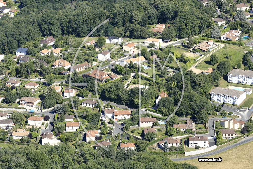 Photo arienne de Coulounieix-Chamiers (Castel Fadze)