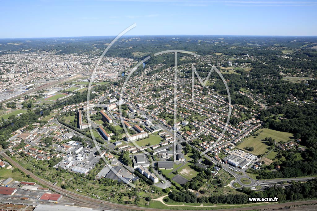 Photo arienne de Coulounieix-Chamiers (Chamiers)