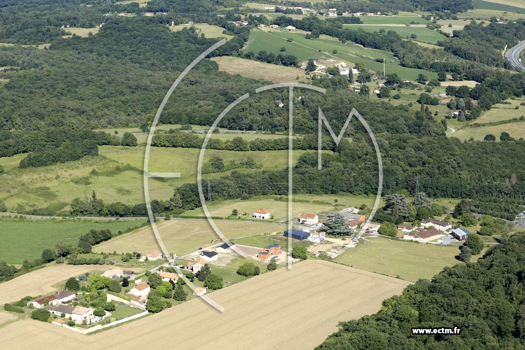 Photo arienne de Coulounieix-Chamiers (Charbonieras)