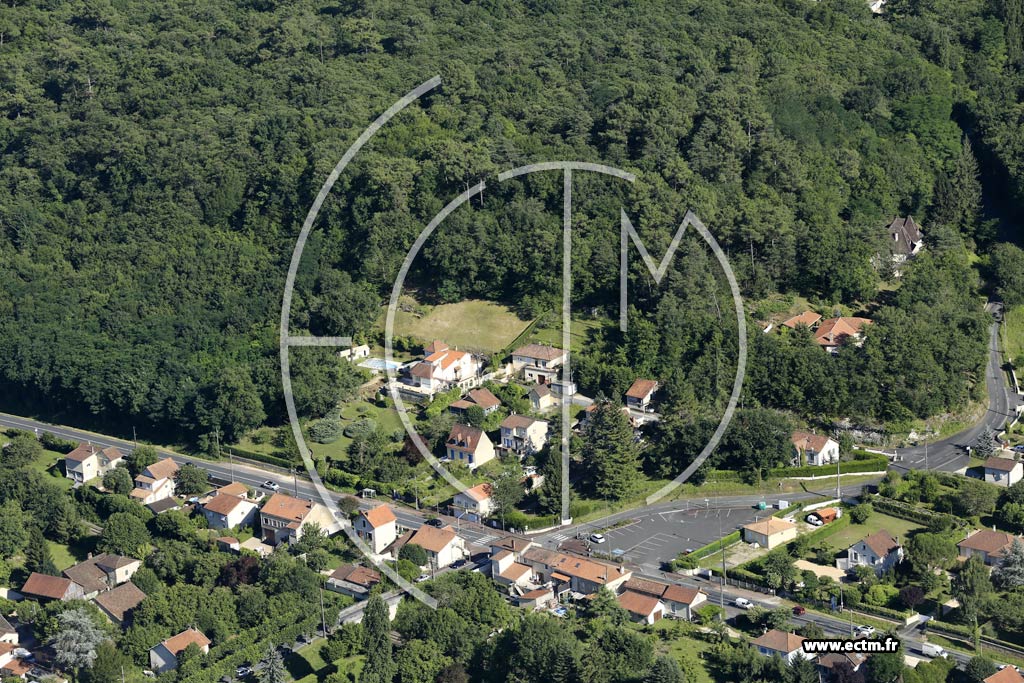 Photo arienne de Marsac-sur-l'Isle (la Prunerie)