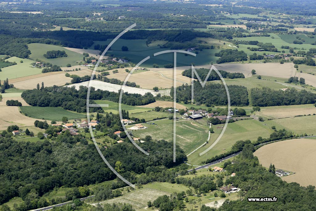 Photo arienne de Mensignac (les Fours  Chaux)