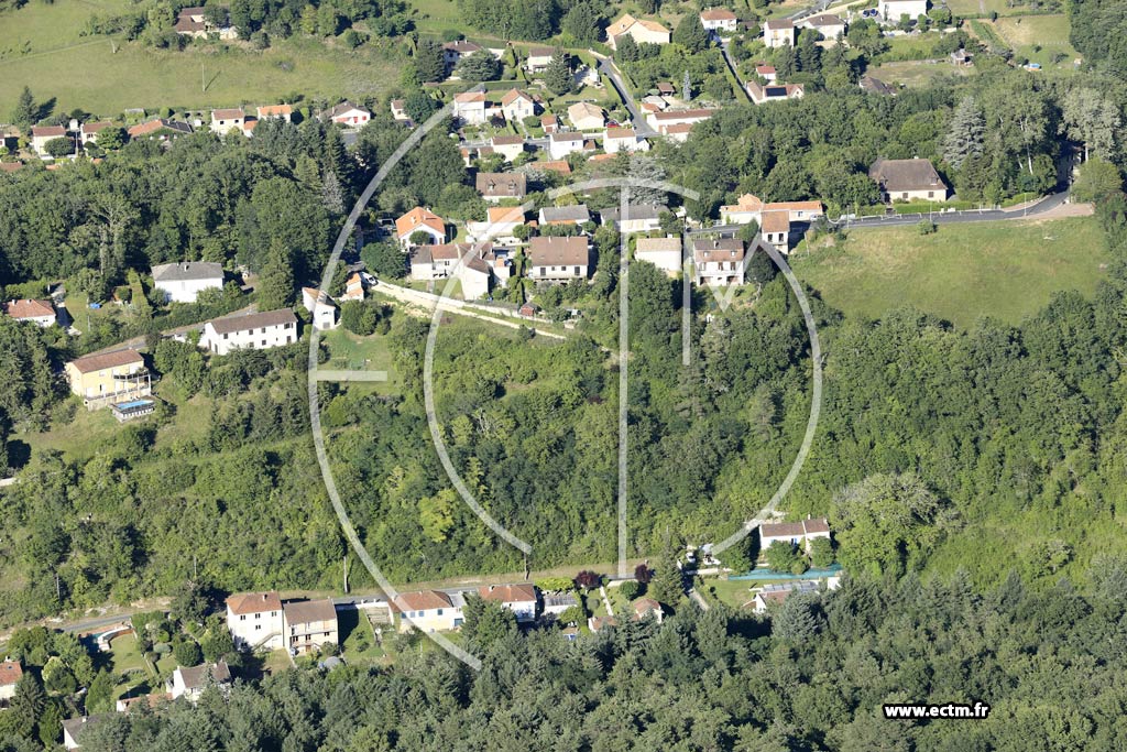 Photo arienne de Notre-Dame-de-Sanilhac