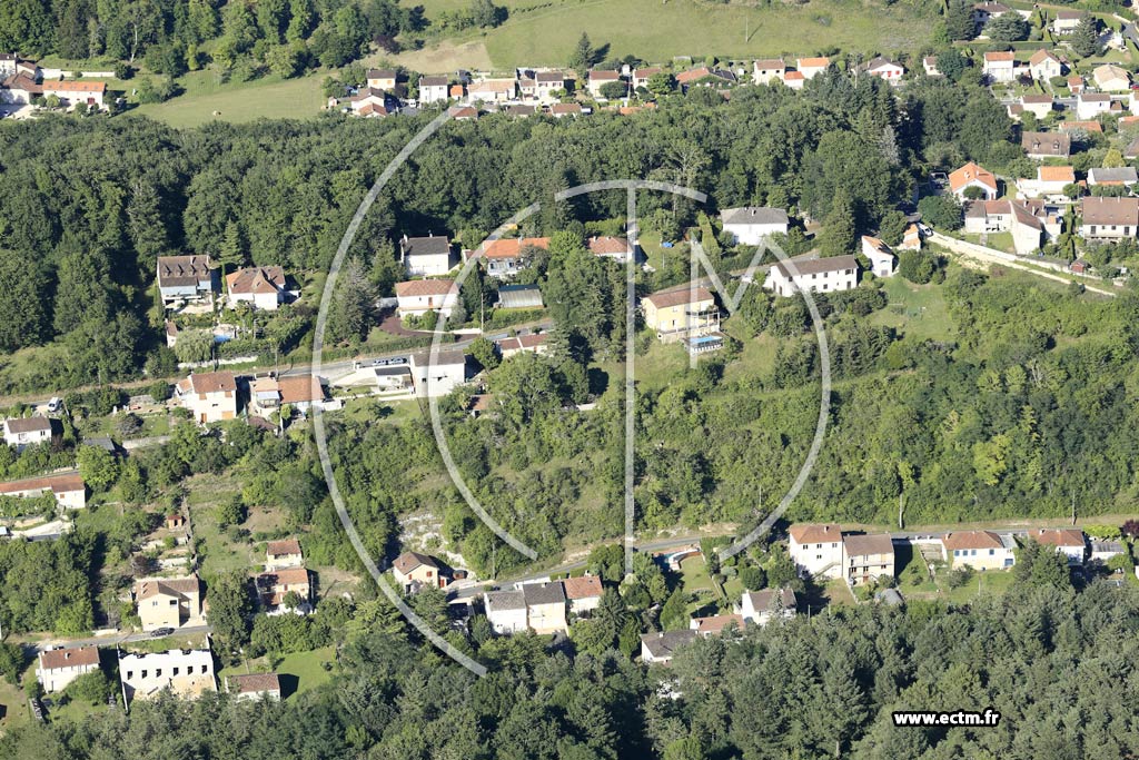 Photo arienne de Notre-Dame-de-Sanilhac