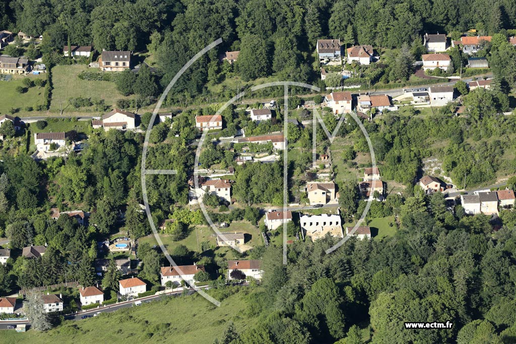Photo arienne de Notre-Dame-de-Sanilhac