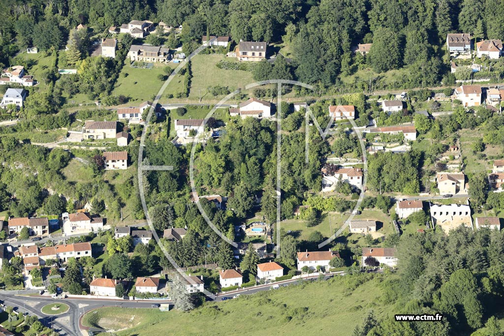Photo arienne de Notre-Dame-de-Sanilhac