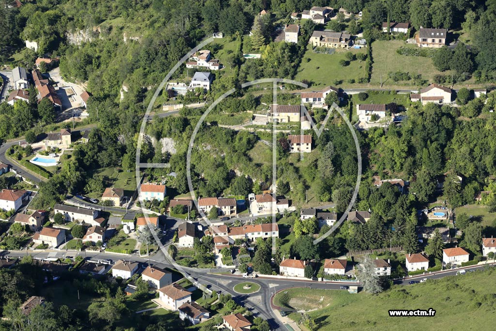 Photo arienne de Notre-Dame-de-Sanilhac