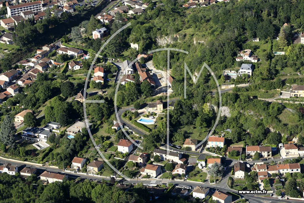 Photo arienne de Notre-Dame-de-Sanilhac