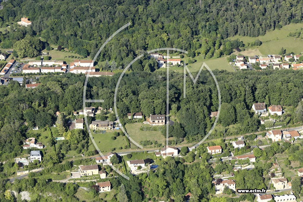 Photo arienne de Notre-Dame-de-Sanilhac