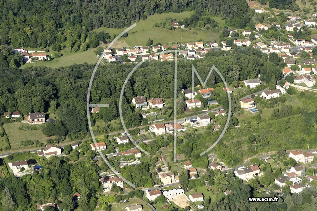 Photo arienne de Notre-Dame-de-Sanilhac