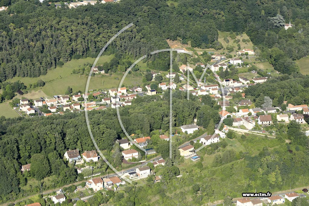 Photo arienne de Notre-Dame-de-Sanilhac